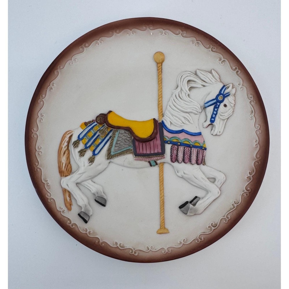 Lily of the Fields Collectors Plate Carousel Limited Edition 80 Sonoma Fair
